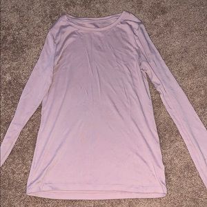 Pink long sleeve shirt